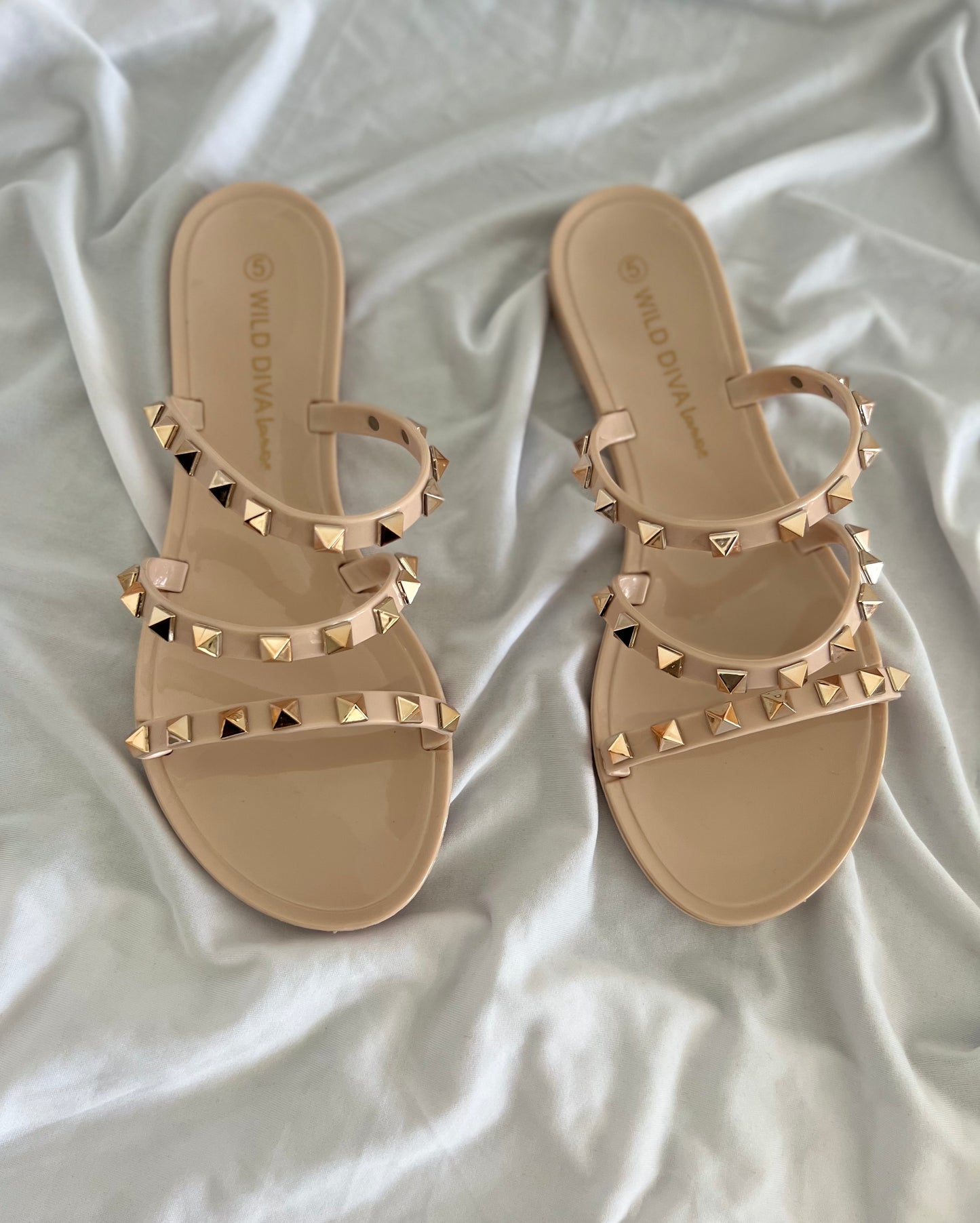 Diva Summer Sandals Nude Gold
