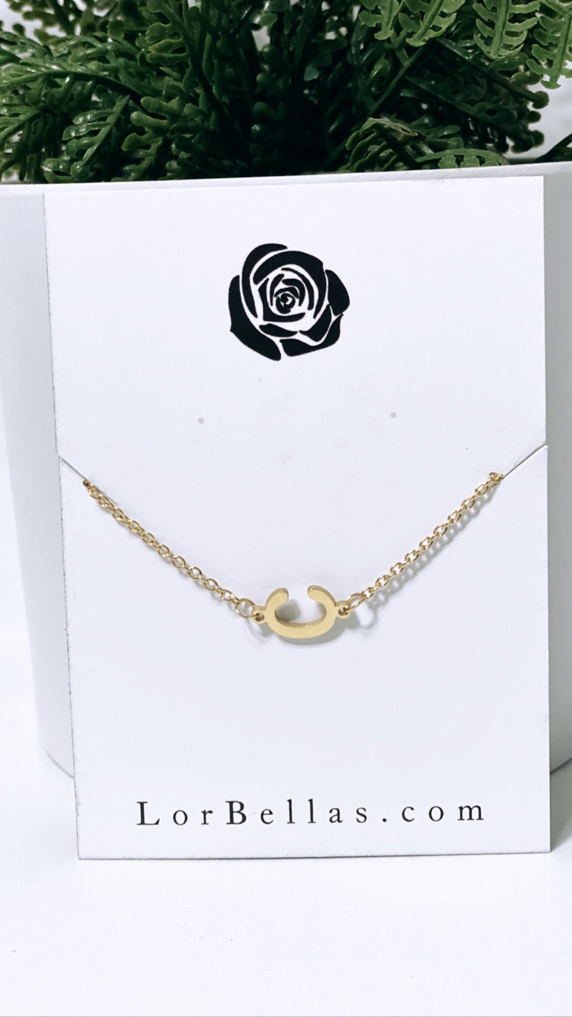 C- Letter Necklace