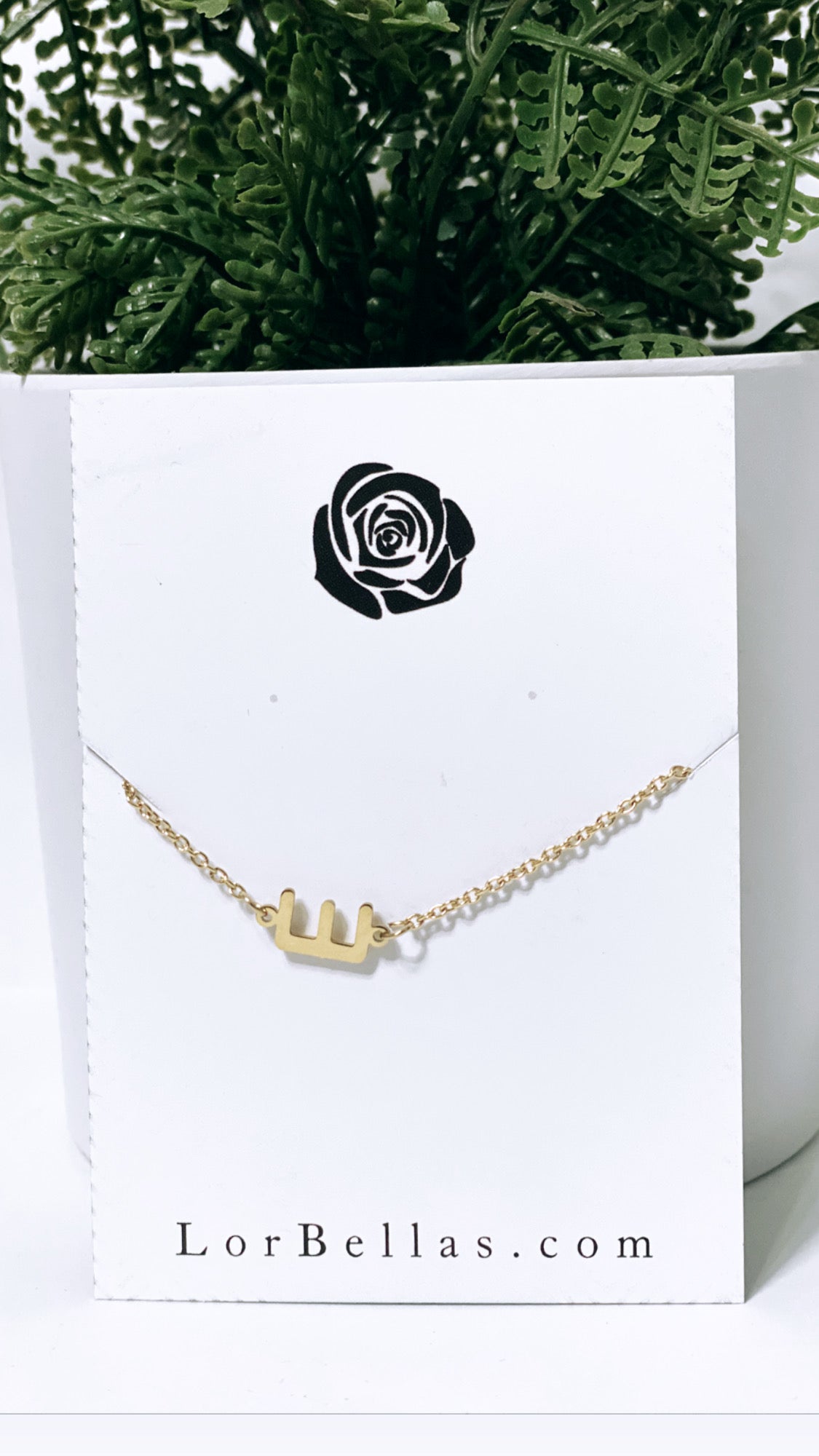 E-Letter Necklace