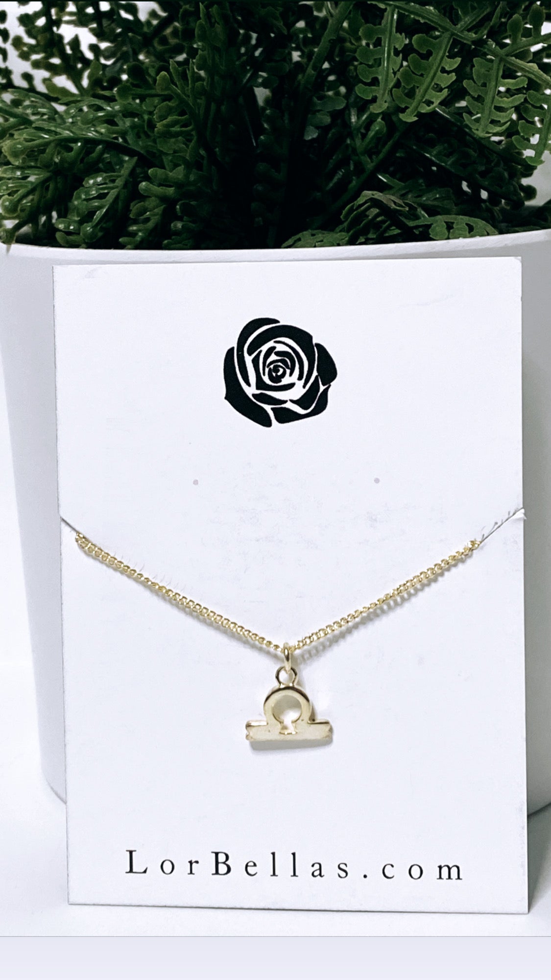 Libra- Zodiac Necklace