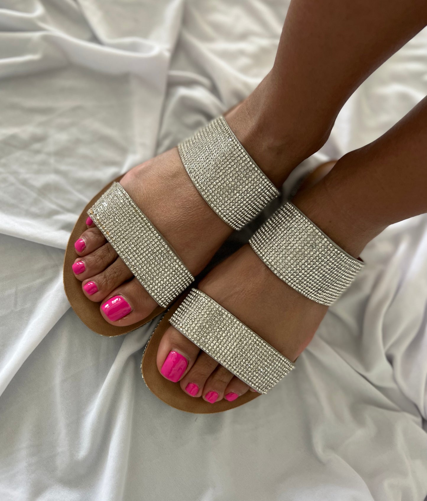 Sassy Silver Sandals