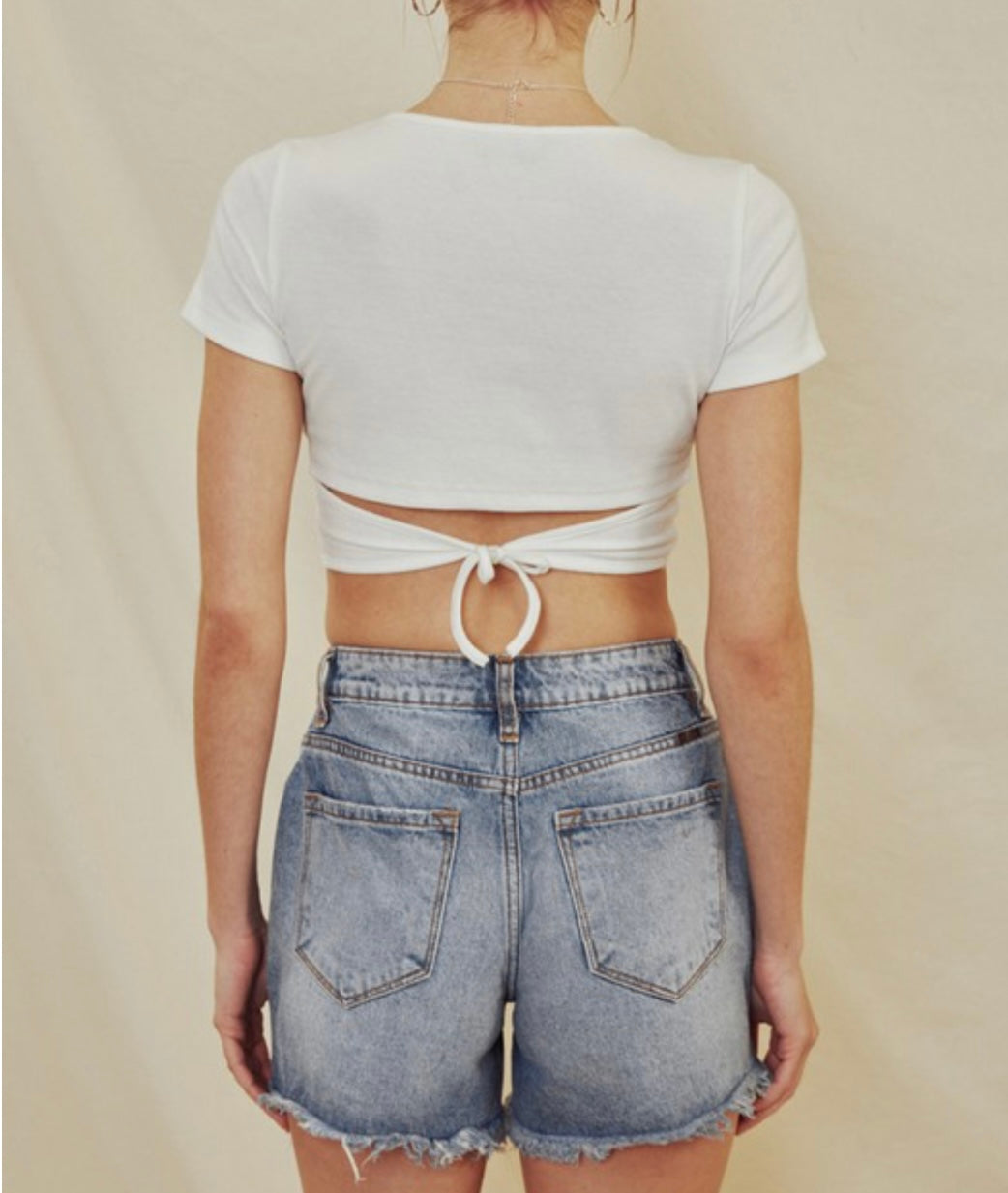 Kan Can High Rise Shorts
