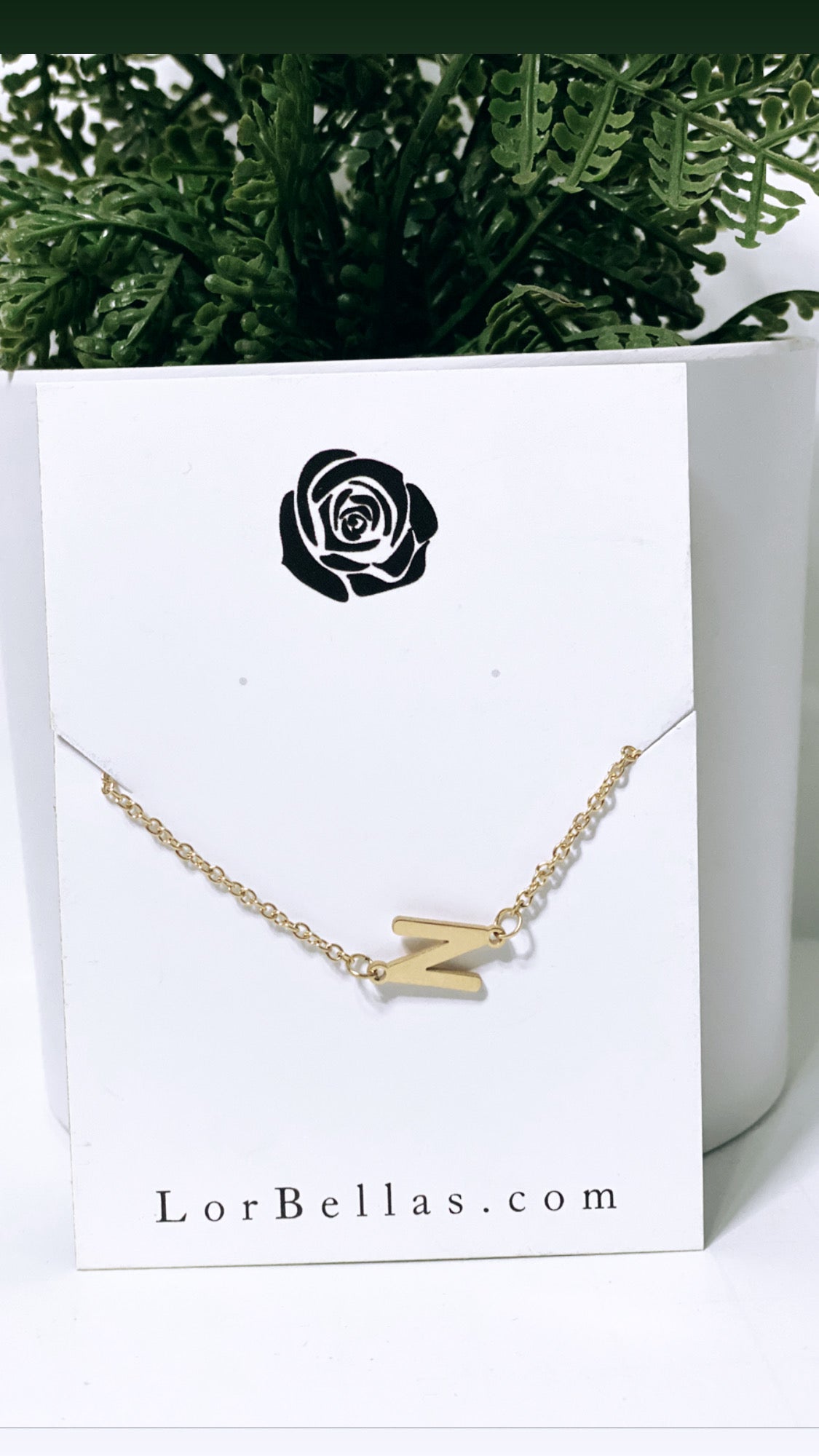 N- Letter Necklace