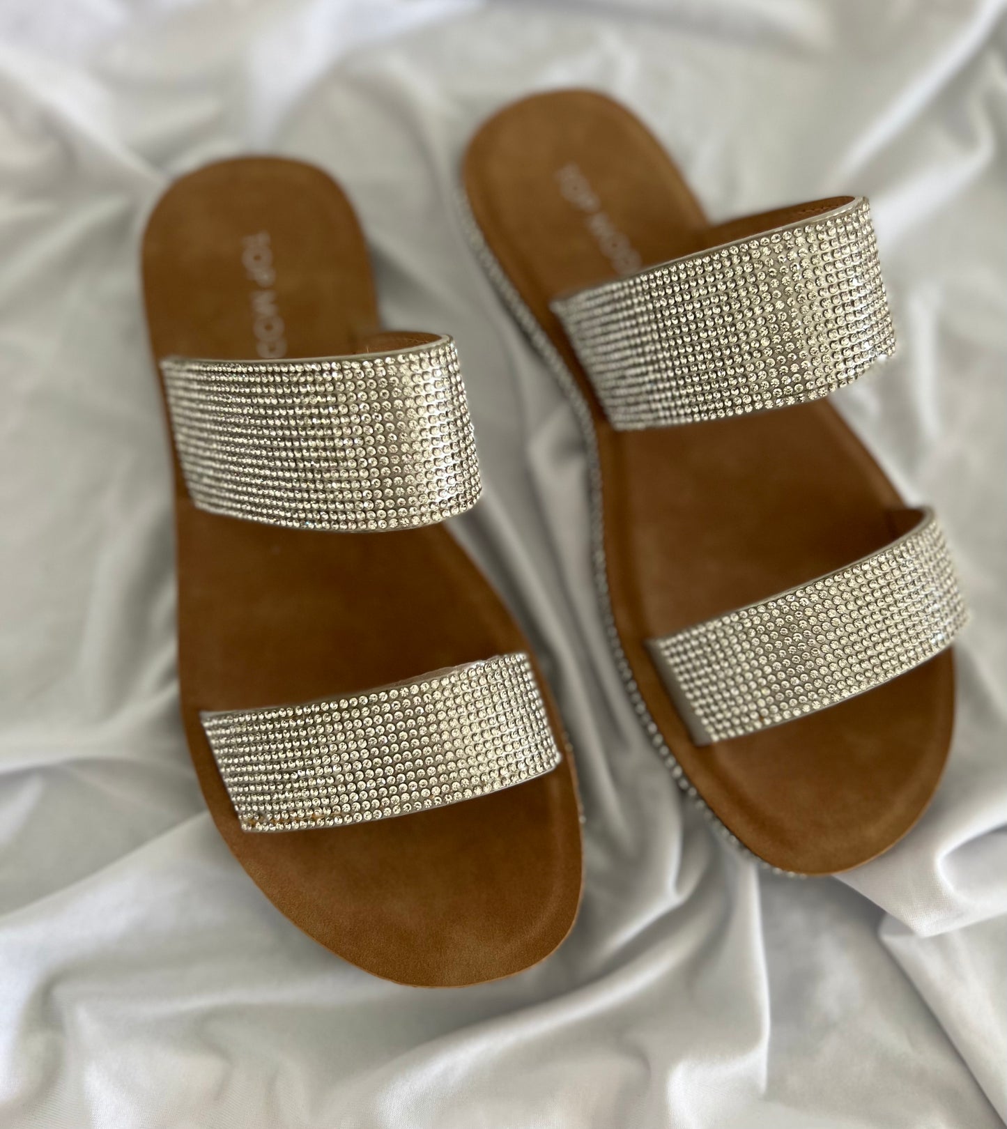 Sassy Silver Sandals