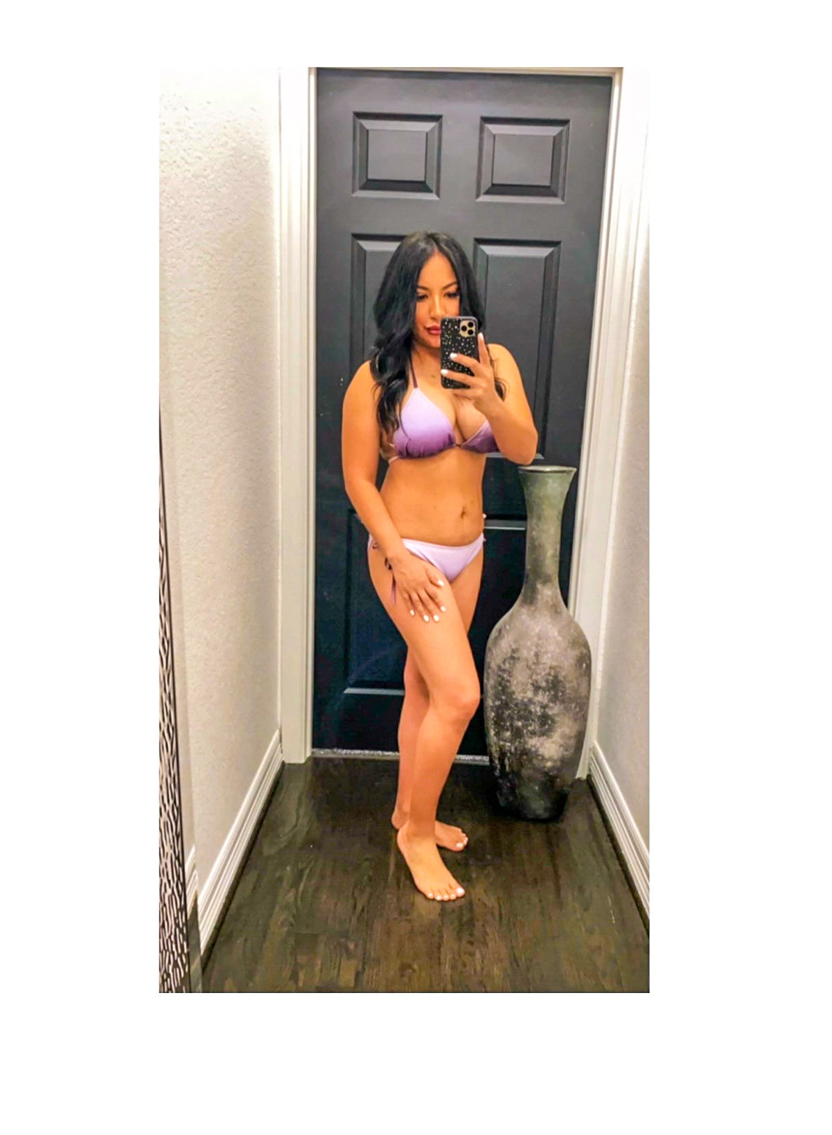 Purple Beach  Bikini